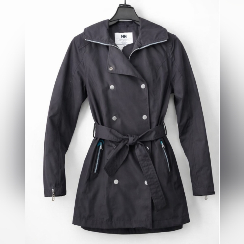 Helly Hansen Welsey II Insulated Trench Rain Coat Small